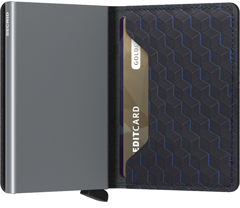 Secrid Slimwallet Optical Black-Titanium - US