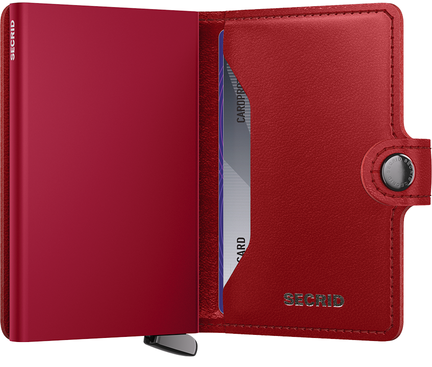 Premium Miniwallet Emboss Diamond Red +