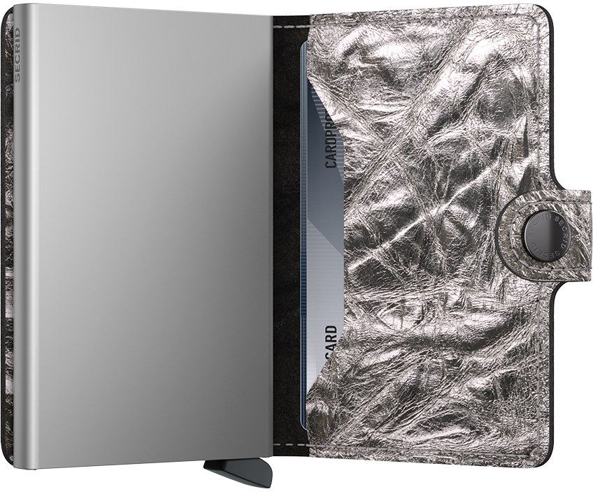 Miniwallet Crunch Silver