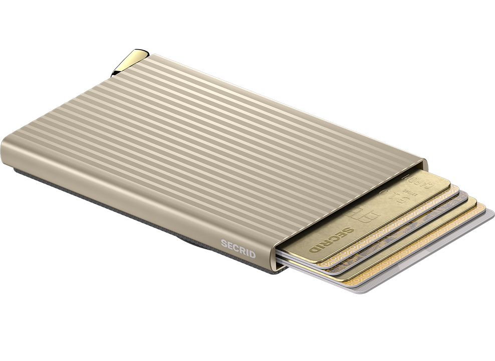 Premium Cardprotector+ Fluted for Magsafe Cashmere | Secrid