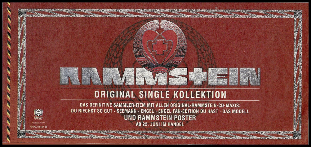 邦楽 Rammstein Original Single Kollektion Rammstein - ORIGINAL SINGLE KOLLEKTION