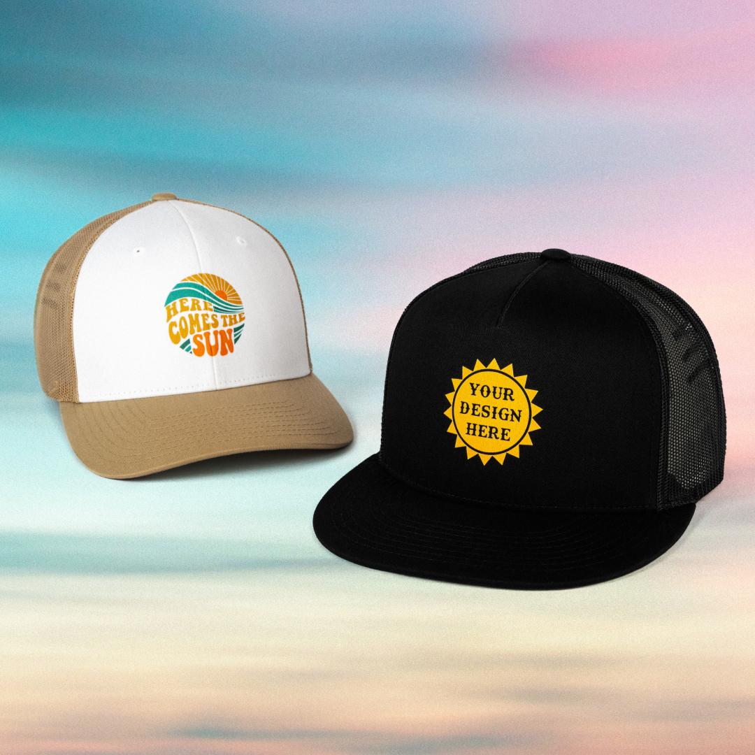 Custom hats caps beanies personalized designs Hatstore