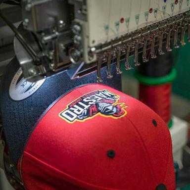 custom hat embroidery machine