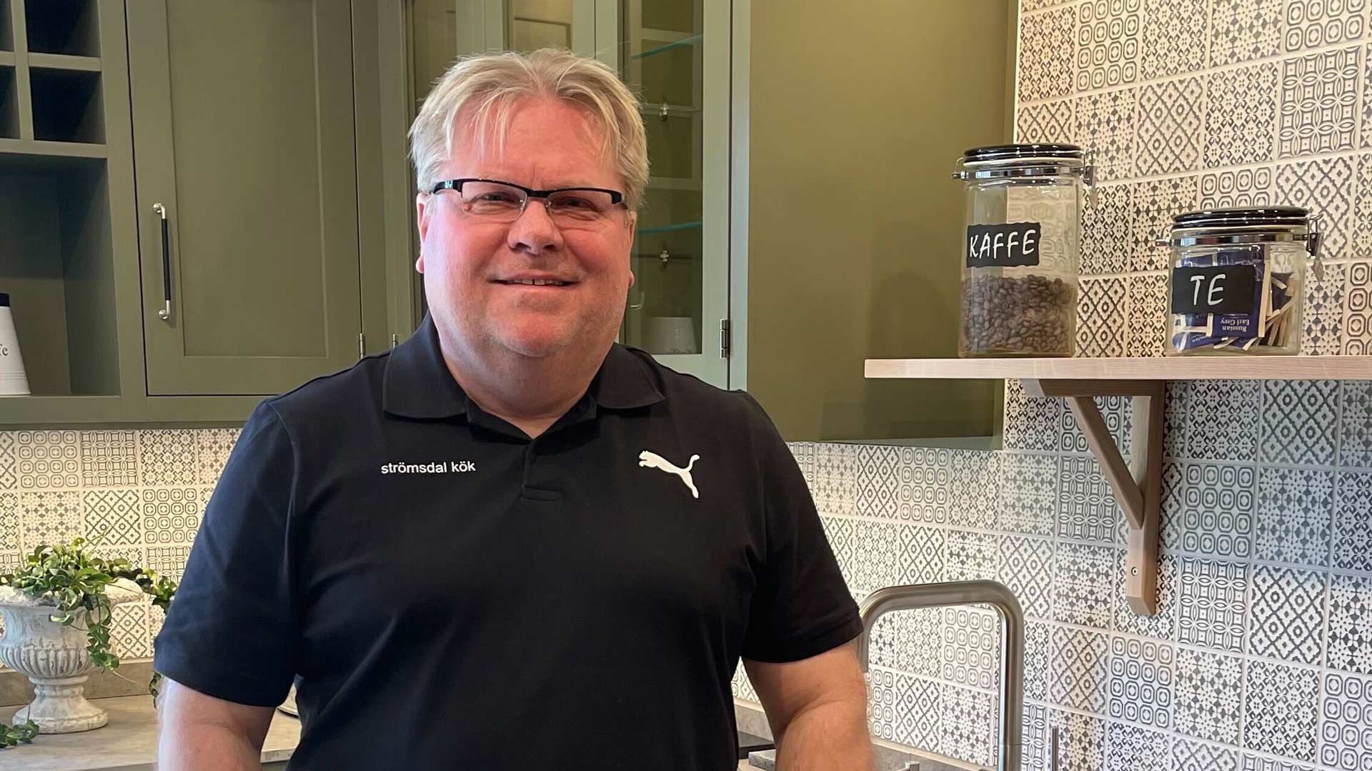 Patrik Näsström, VD för Strömsdal Kök