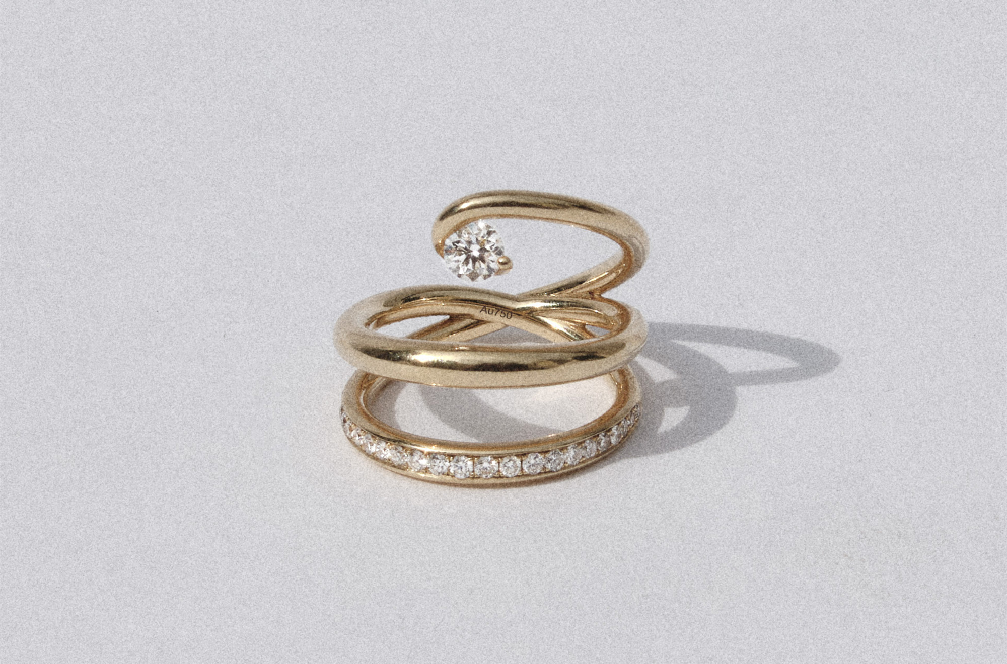 Charlotte Chesnais | Round Trip Ring in Vermeil