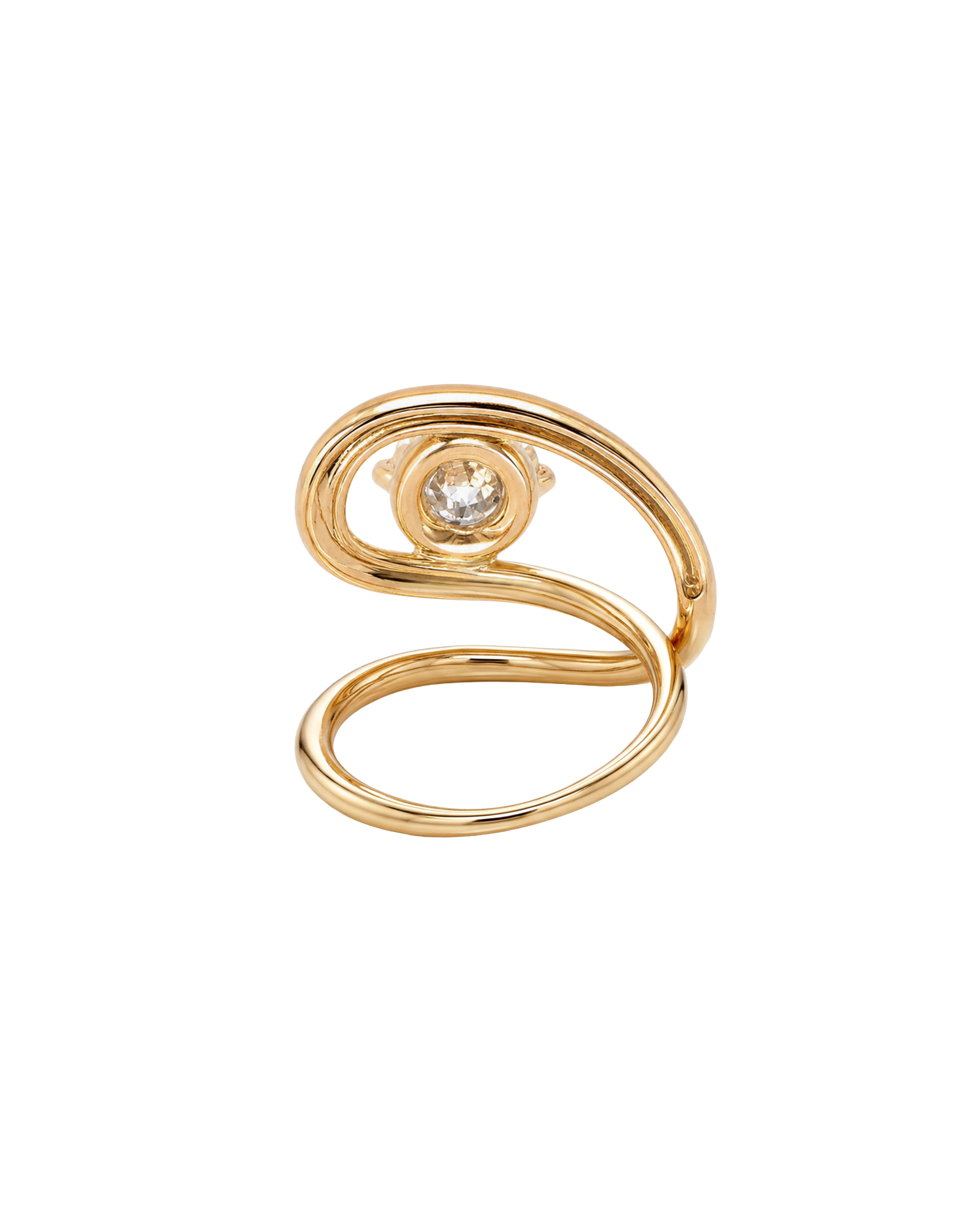 Charlotte Chesnais | Solitaire Round Trip Ring