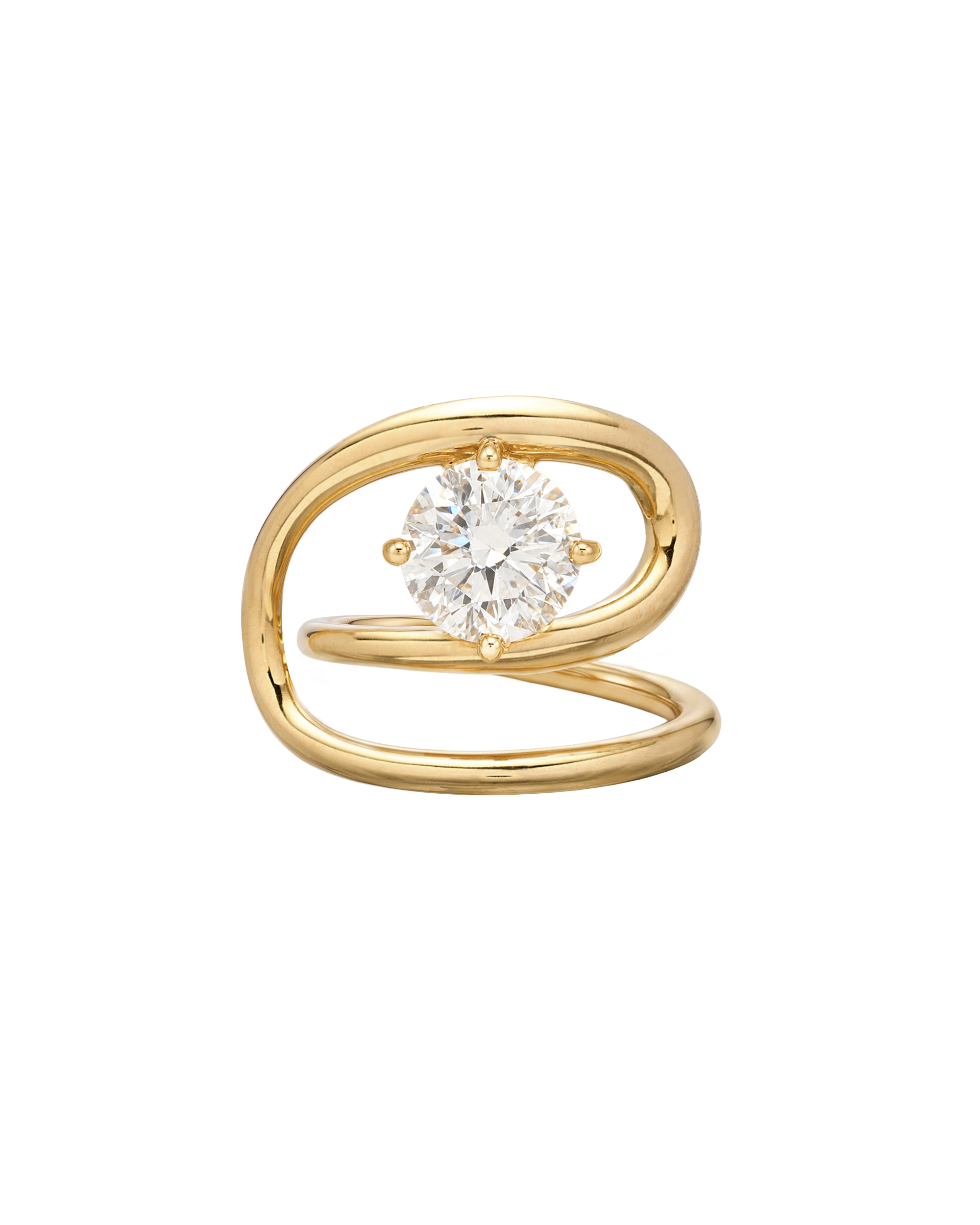 Charlotte Chesnais | Solitaire Round Trip Ring