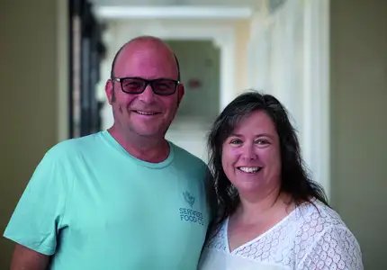 Photo of Ben and Naomi Tustin