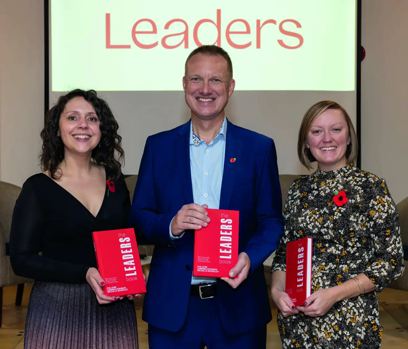 Photo of Phil Eyre, Kareena Hodgson and Nicole Le Goupillot Leaders Consultancy