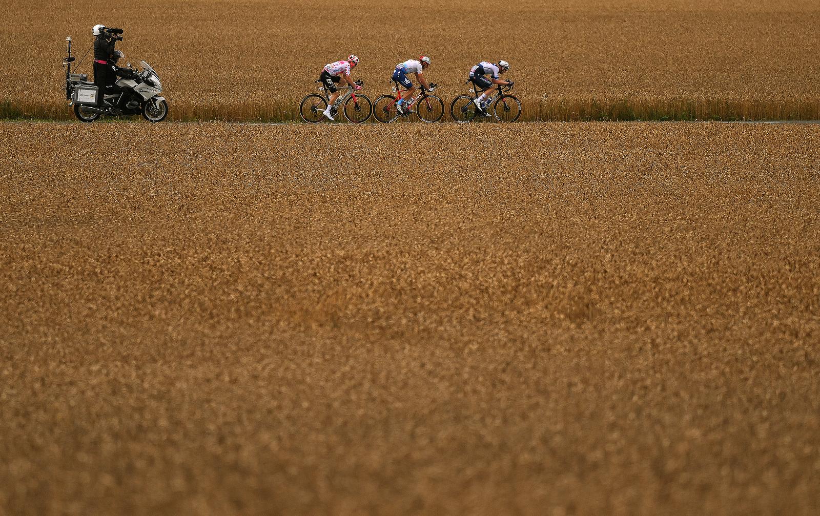 EF Education-EasyPost explains what a breakaway is and why it's an essential part of the road bike racing in the 2023 Tour de France after Neilson Powless earned the KOM jersey thanks to his breakaway work
