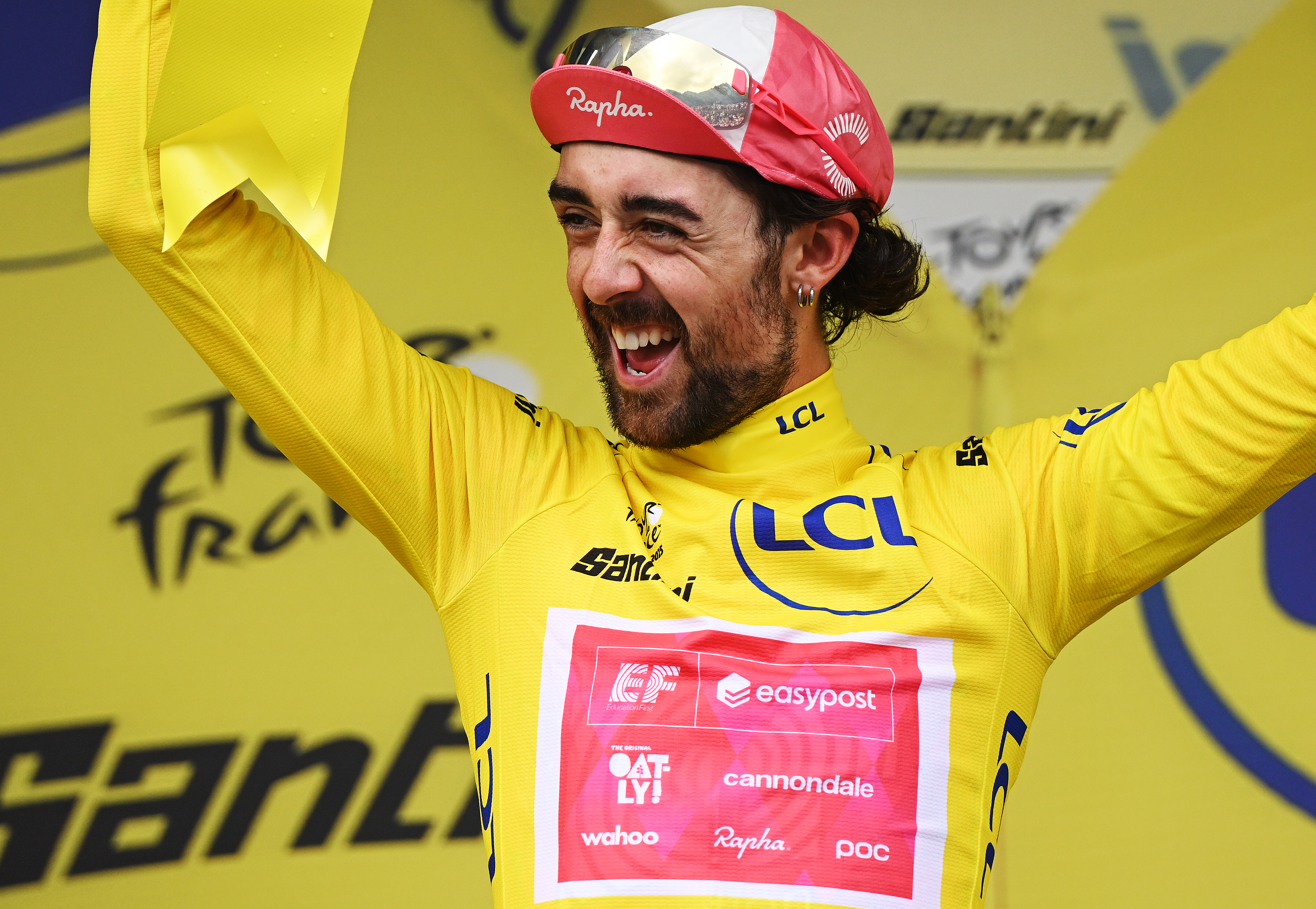 Ben Healy takes yellow with stage 10 third place at the Tour de