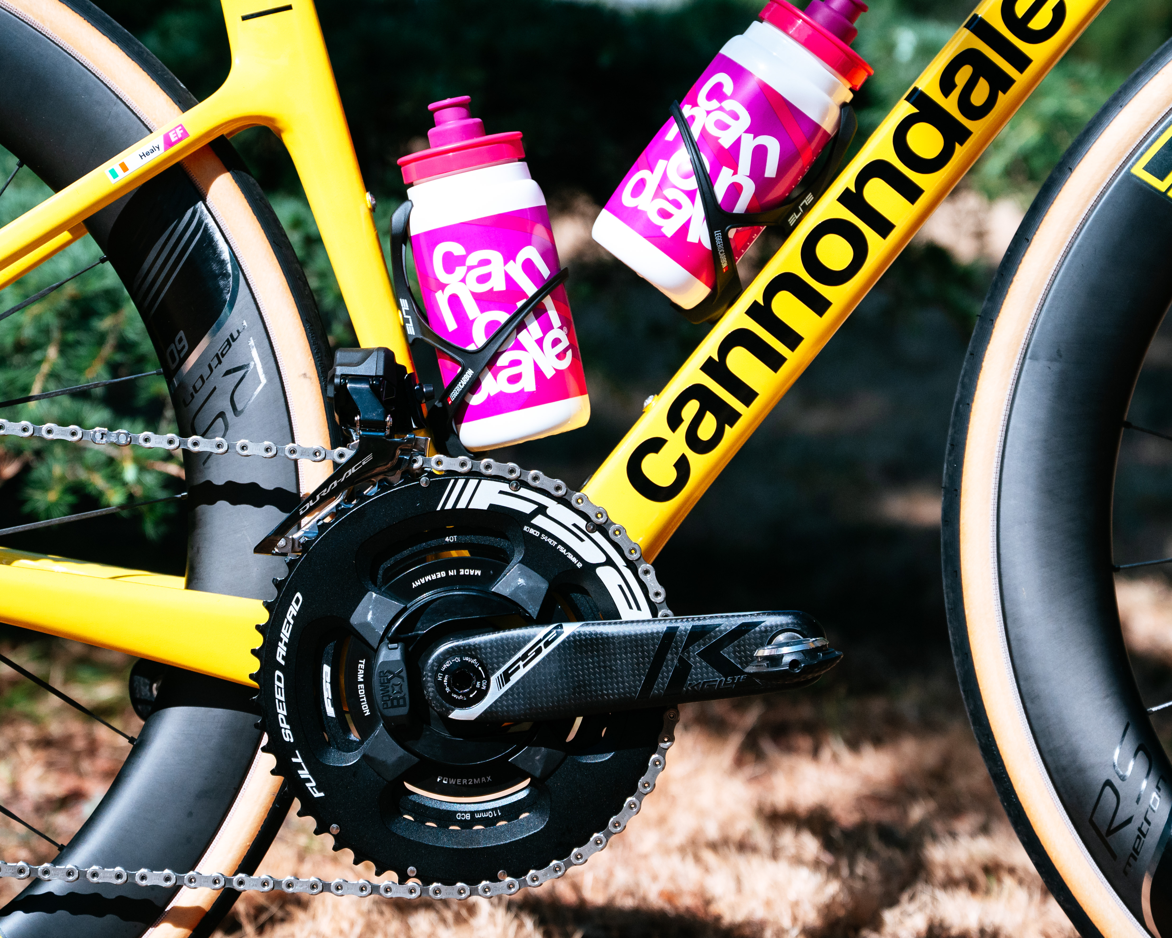 Tour de France bike check: Ben Healy's yellow Cannondale LAB71