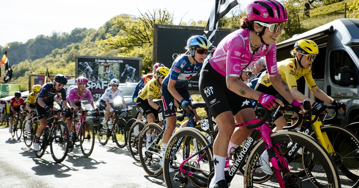 EF Pro Cycling Shines at Liège-Bastogne-Liège as World Champion Magdeleine Vallières Finishes Eighth in Sprint Finish