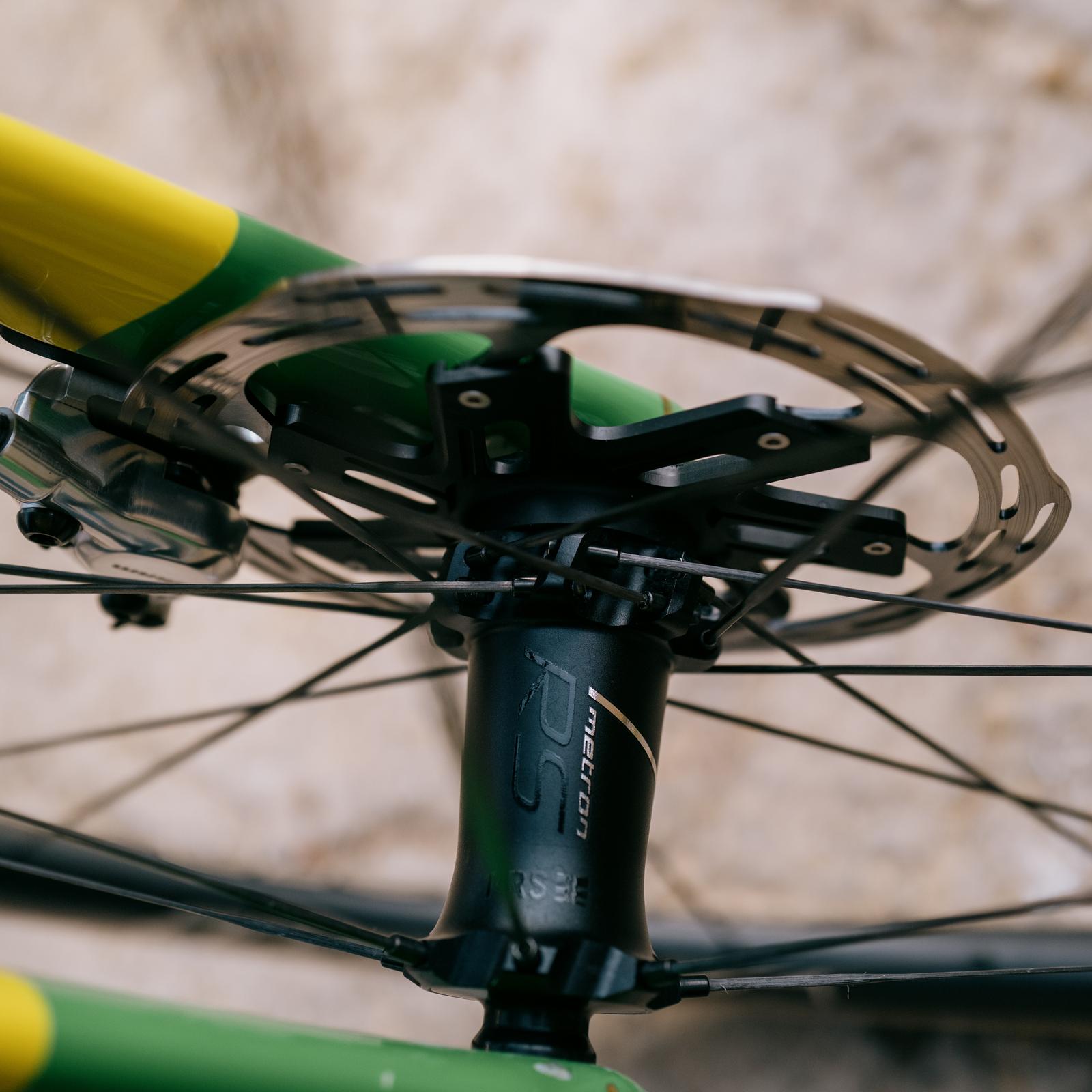 Bike check: Magdeleine Vallieres' new rainbow-striped Cannondale