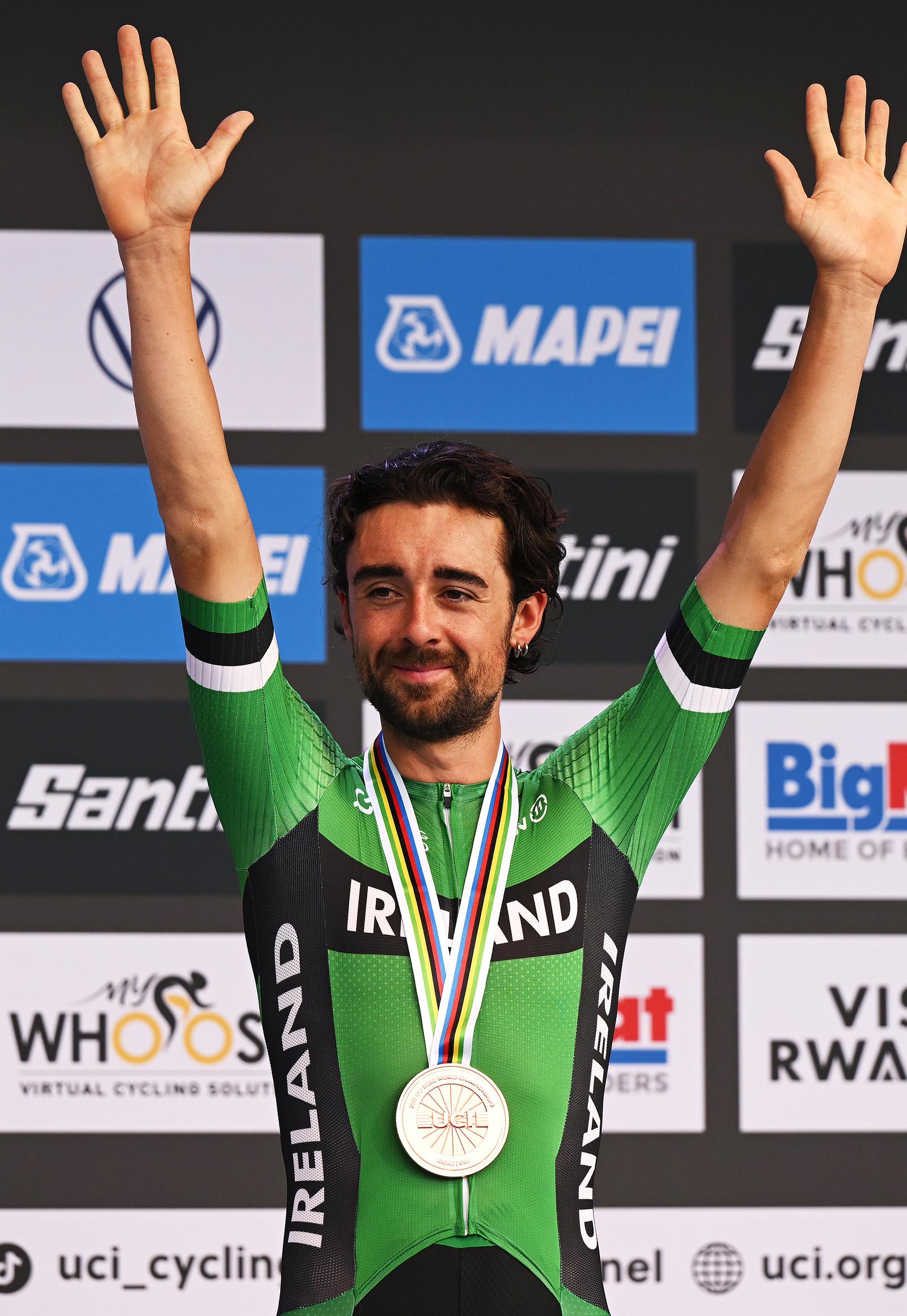 Ben Healy finishes third at World Championships in Kigali | EF Pro