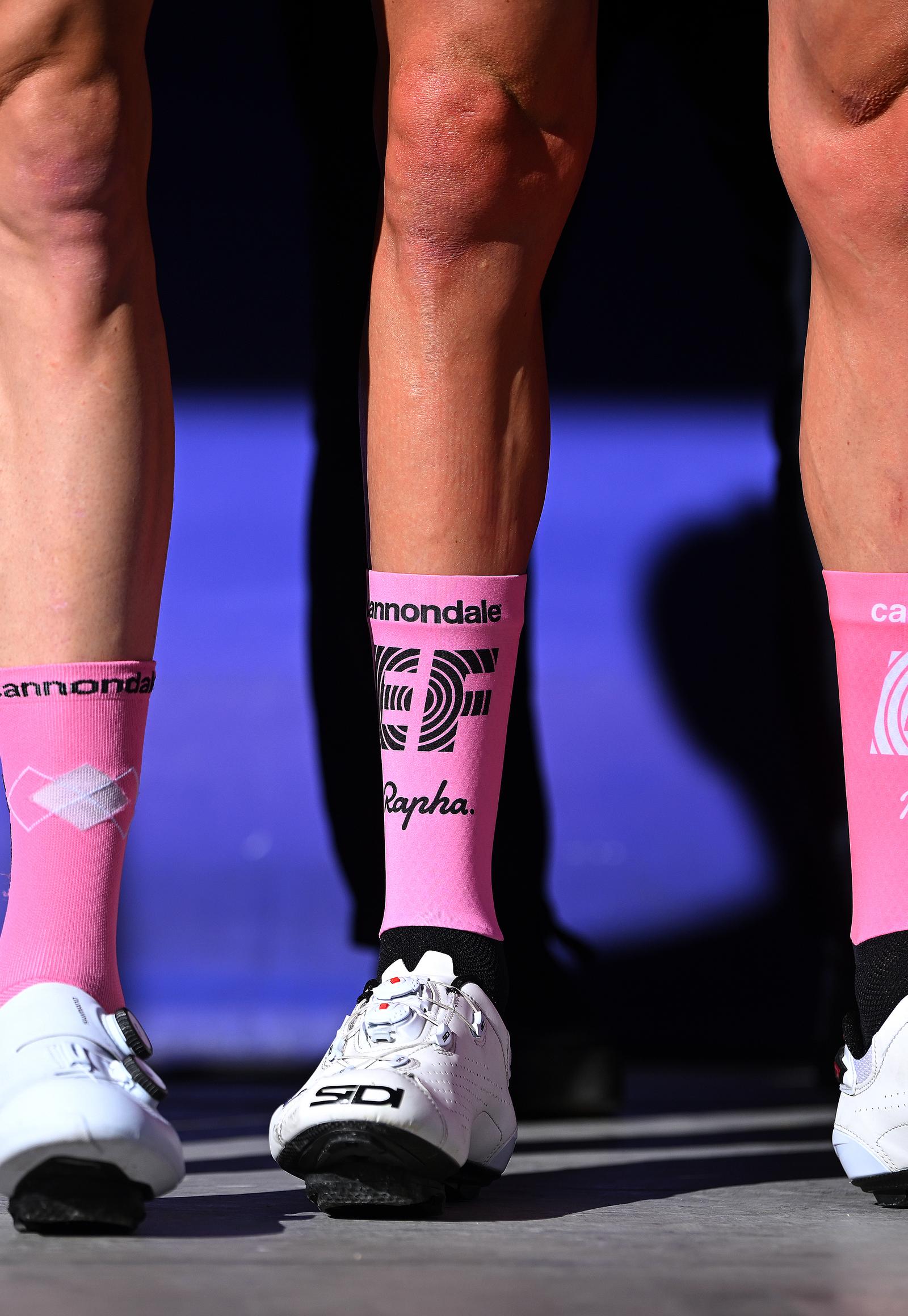 Are our socks on right? | EF Pro Cycling