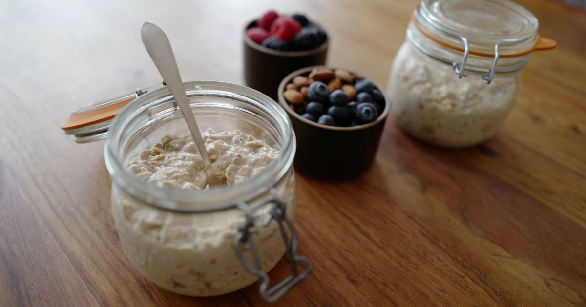 Team recipe Cyclist’s overnight oatmeal EF EducationEasyPost