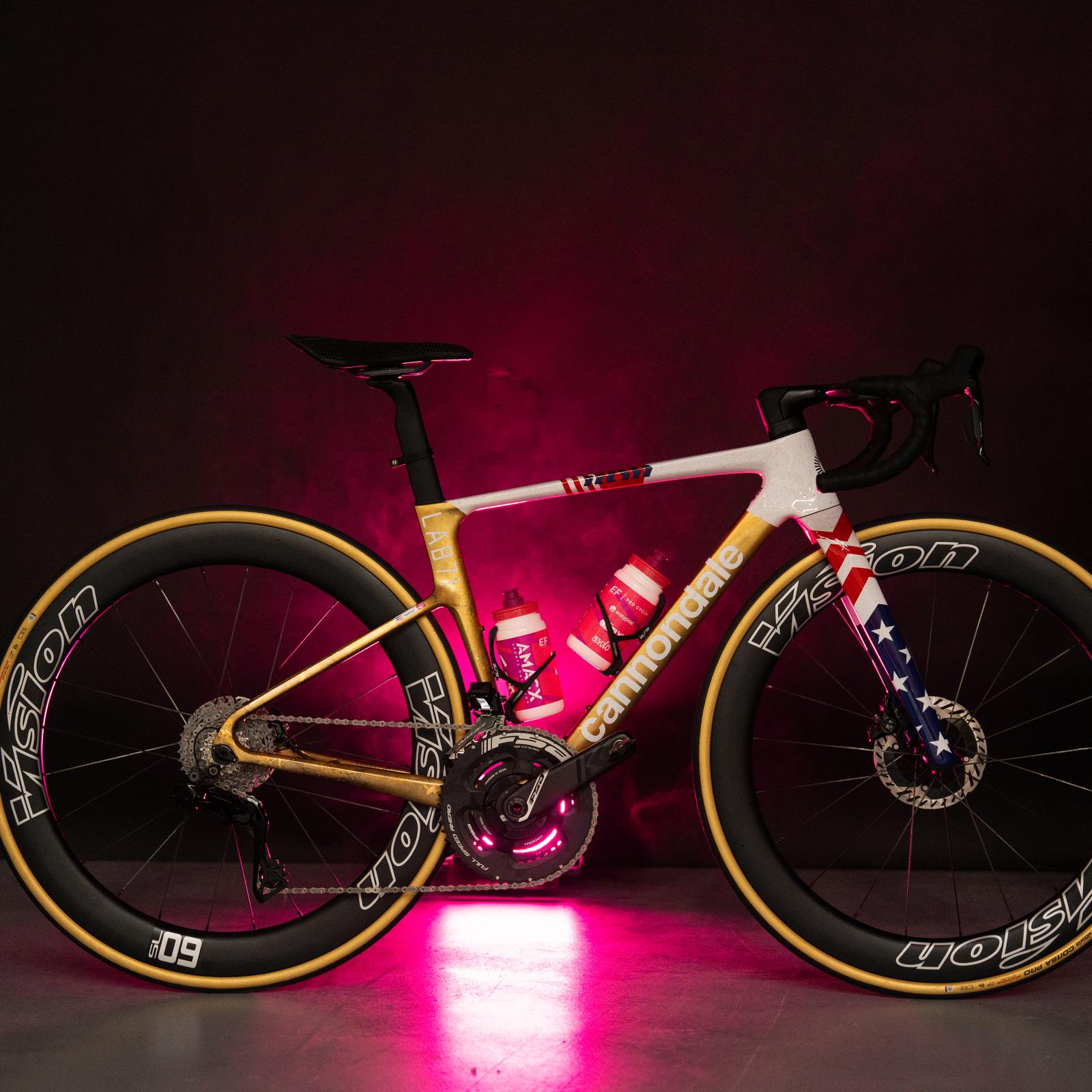 Bike check: Kristen Faulkner's red, white, blue, and gold