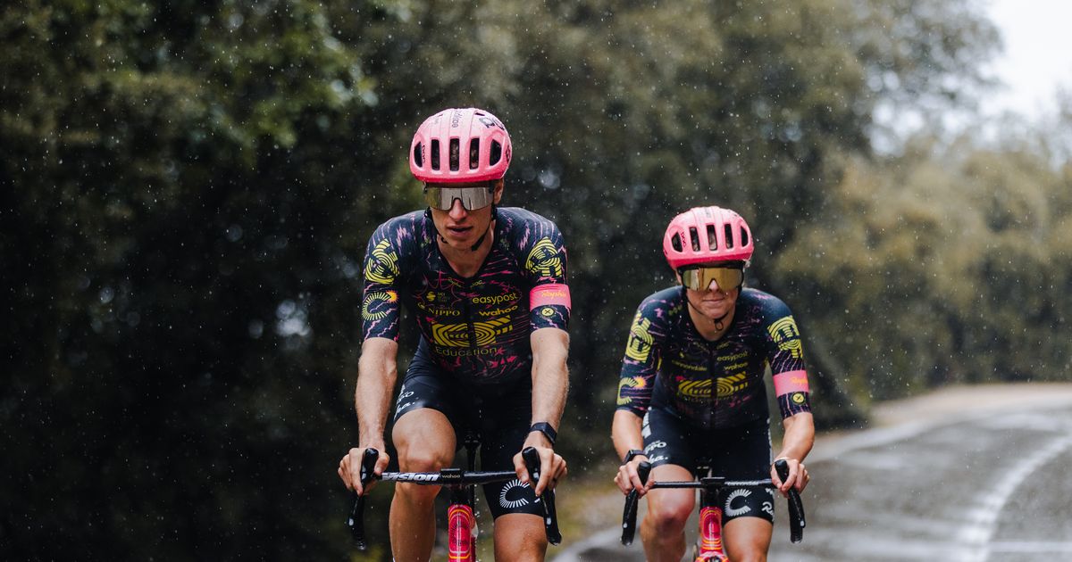 Our 2024 EF Pro Cycling Giro changeout kit EF Pro Cycling