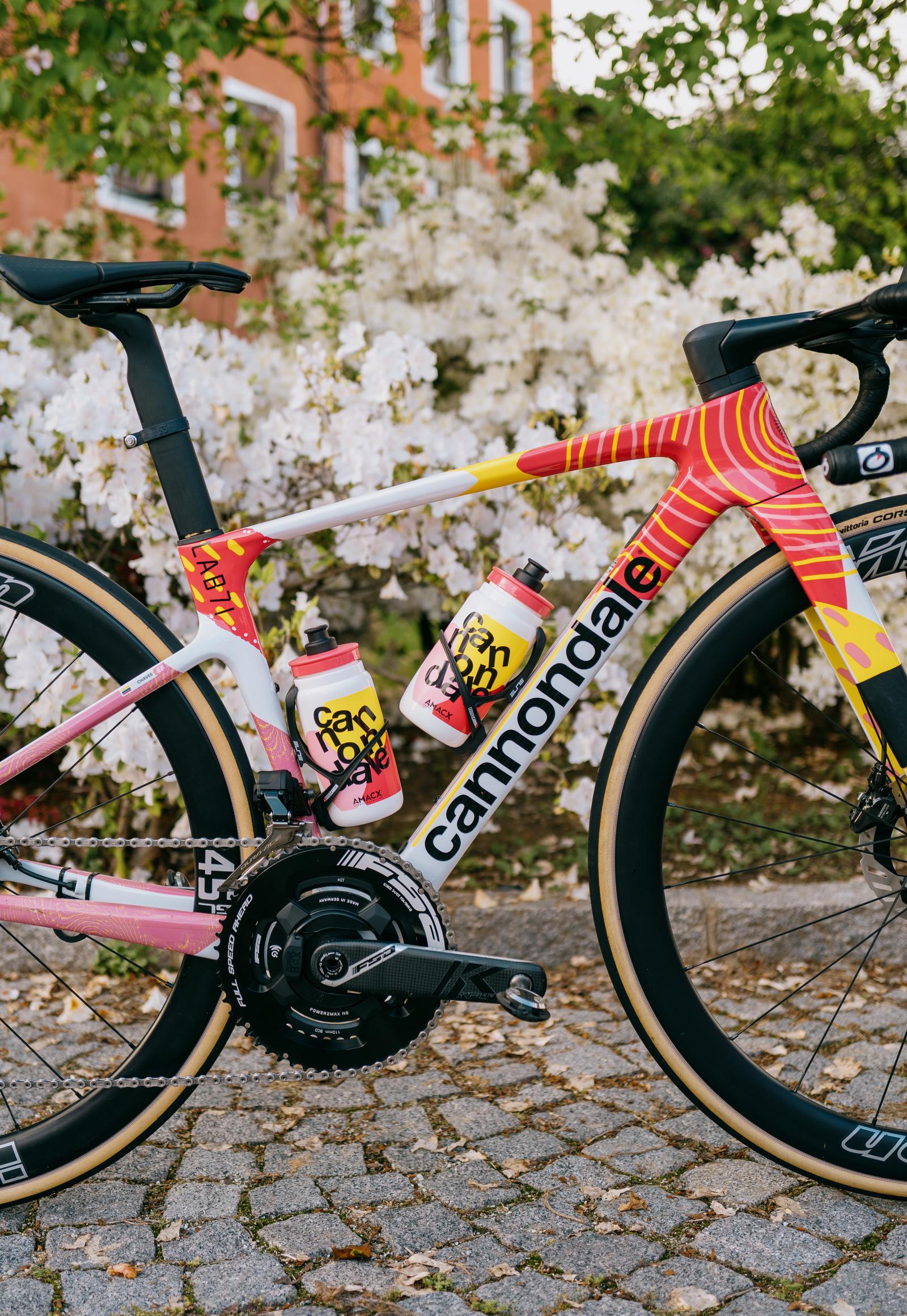 チェブです。 Bike check: Esteban Chaves's LAB71 SuperSix EVO for the Giro | EF