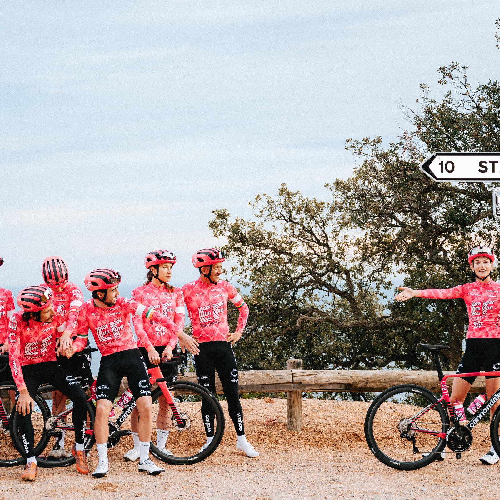 Maillot Manches Longues Rapha 2024 EF Education-EasyPost Pro Team - Taille XS - Rose - Neuf Sans Emballage