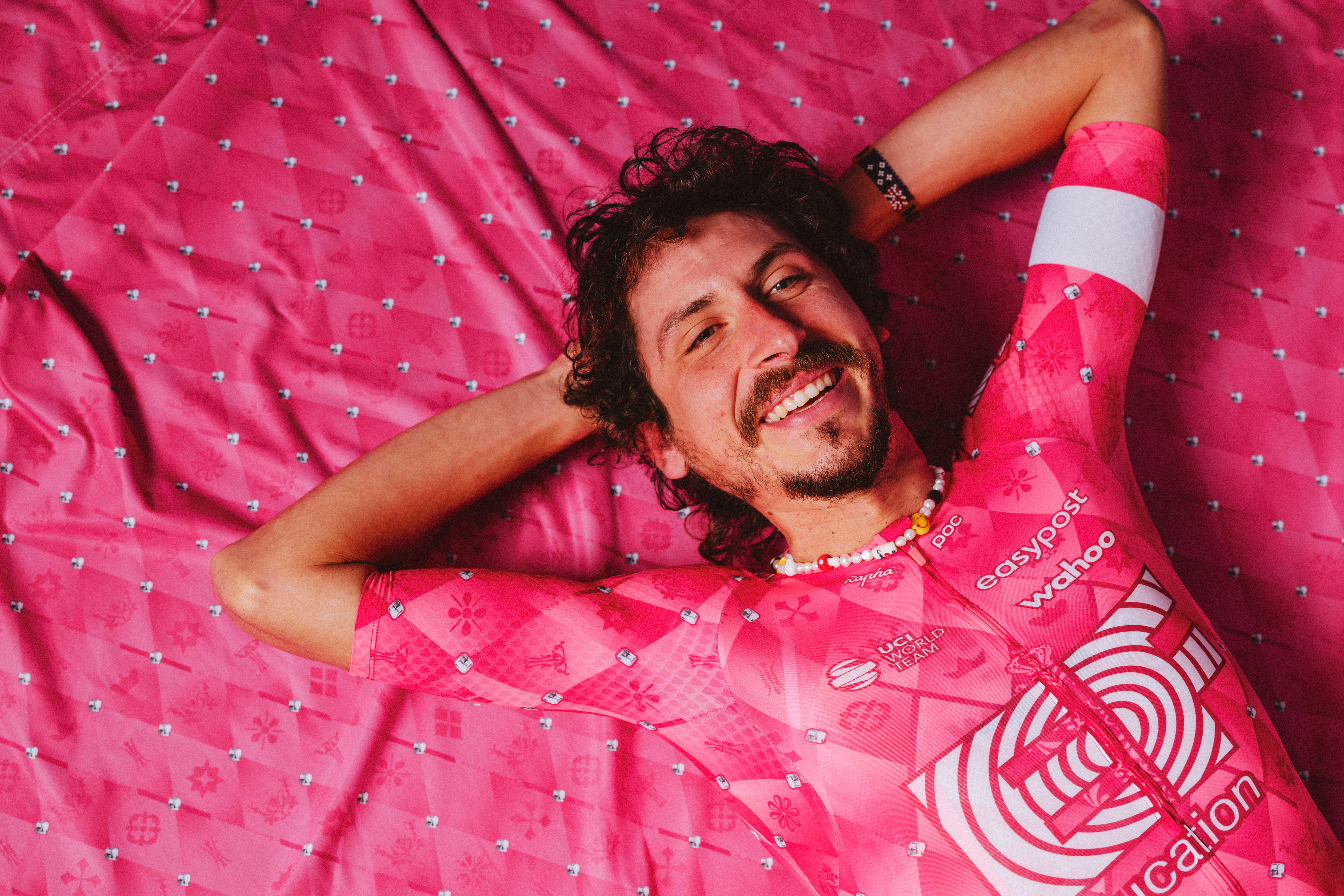 EF Education-EasyPost プロチームエアロジャージ 　Lサイズ EF Education-EasyPost プロチームエアロジャージ Lサイズ 自転車