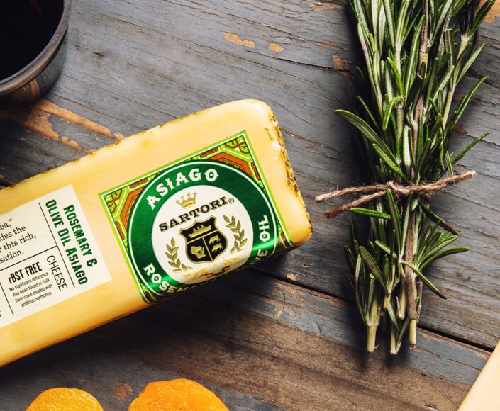 Rosemary & Olive Oil Asiago Sartori Cheese Sartori Cheese