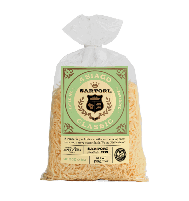 Recipe Asiago Classic Shredded