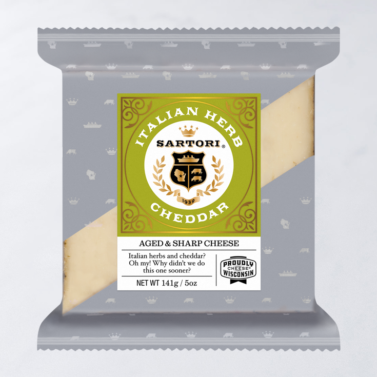 Italian Herb Cheddar Cheese