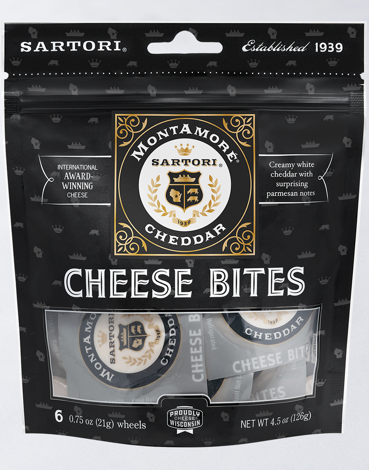 Sartori MontAmoré® Cheese Bites