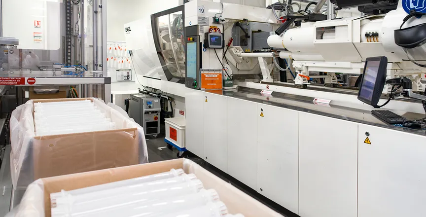 На фото показан ТПА e-motion от ENGEL