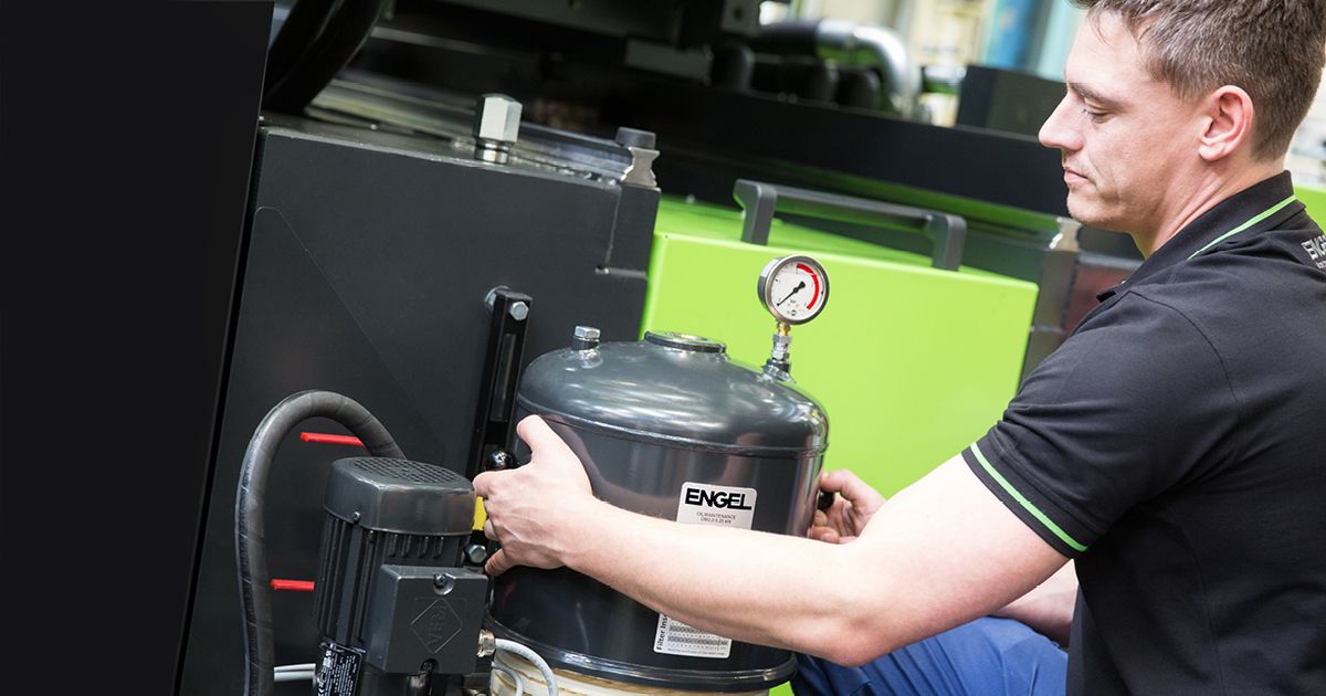 Retrofits for injection molding machines ENGEL