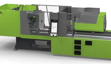 Picture shows injection moulding machine victory electric
