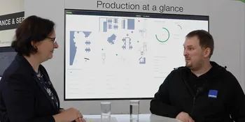 Picture shows transparent production process with authentic