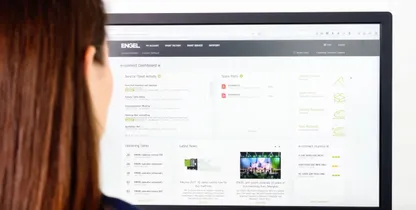 Видео поясняет процедуру заказа запчастей на клиентском портале e-connect ЕNGEL