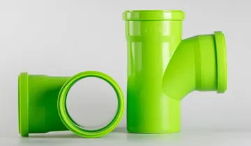 Picture shows green fittings