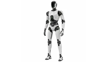 Image shows humanoid robot