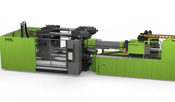 Picture shows fast large-scale machine from ENGEL