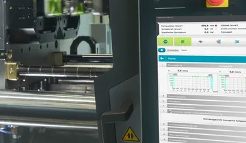 Bild zeigt Software iQ motion control für Spritzgießmaschinen von ENGEL