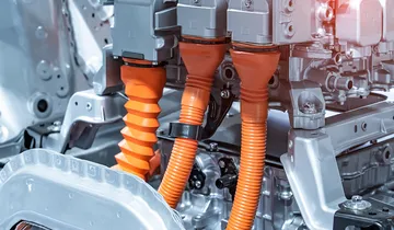 Picture shows car electronics