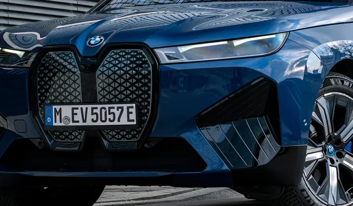 Image shows vehicle body manufactured using polyurethane injection moulding