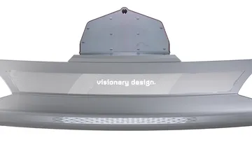 Picture shows a smart panel manufactured by injection moulding in the form of a rear end cover