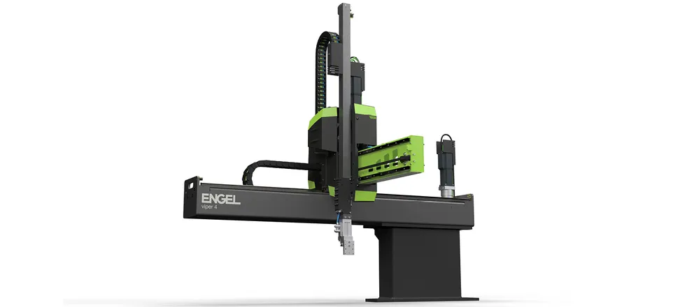 La figura mostra il robot cartesiano ENGEL viper 4 