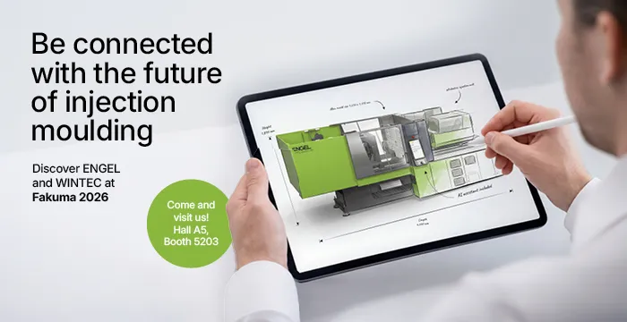 Bild zeigt Visual von ENGEL auf der Fakuma 2026