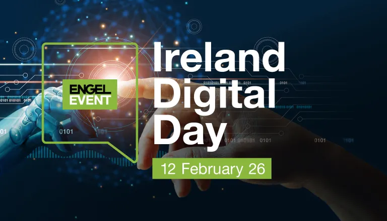 Image shows banner for the ENGEL Digital Day in Ireland
