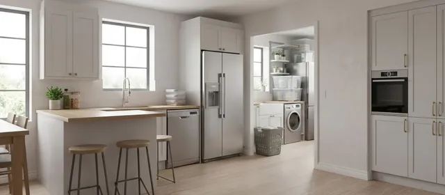 Image shows a living room view with various technical plastic injection moulded parts and products for household use