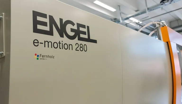 Picture shows injection moulding machine e-motion from ENGEL