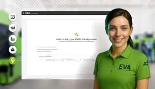 Bild zeigt ENGEL Virtual Assistant für die Beantwortung von Serviceanfragen rund um die Uhr