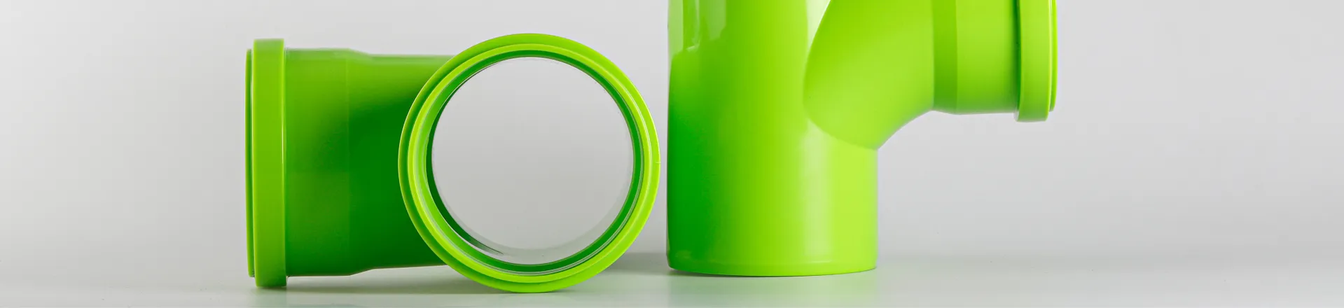 Picture shows plastic pipe fitting