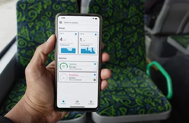 Image shows authentig app from ENGEL